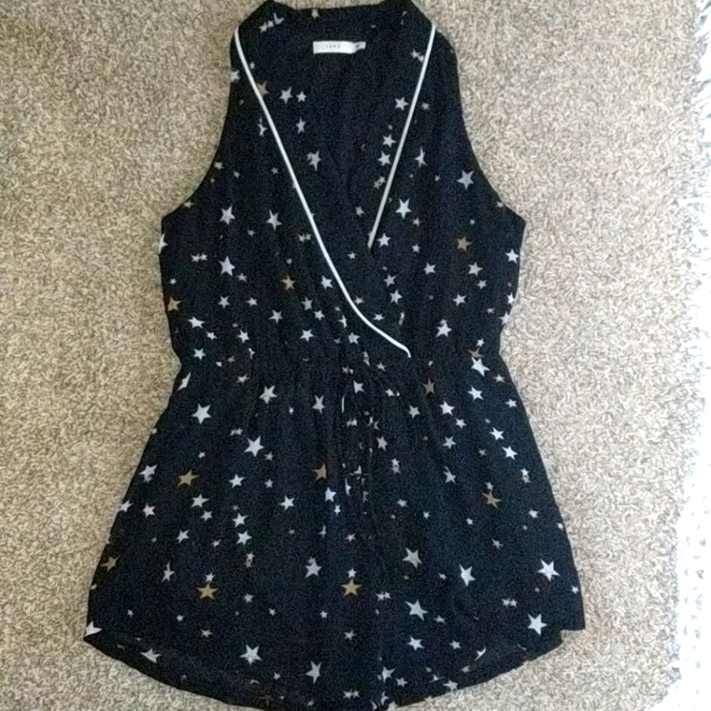 Lush Star Spangled Romper